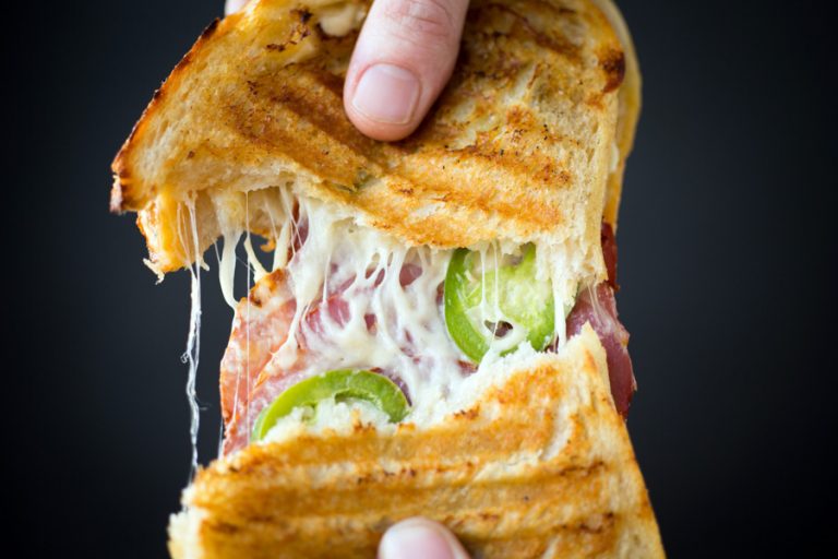 Hot Capocollo Panini Joe's Butcher Shop Carmel, IN