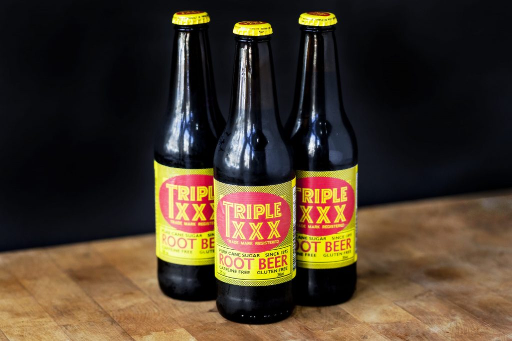 Triple XXX Root Beer (12oz bottle) Joe's Butcher Shop Carmel, IN
