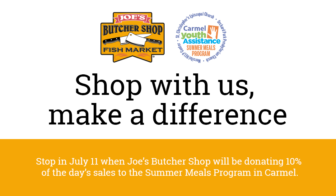 Joe’s Butcher Shop gives back to Carmel Youth Assistance Program