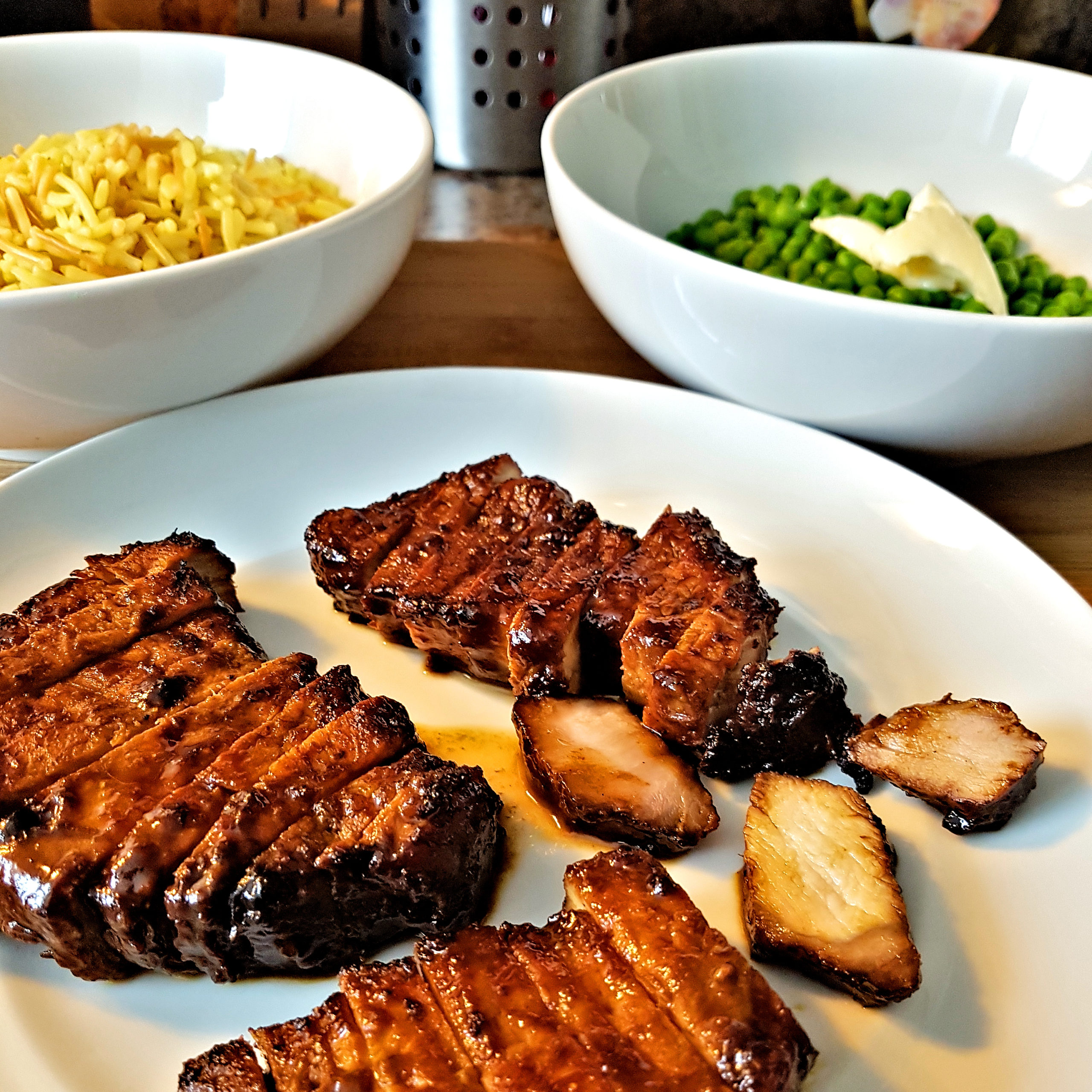 Joe’s Ginger Peanut Grilled Pork Tenderloins