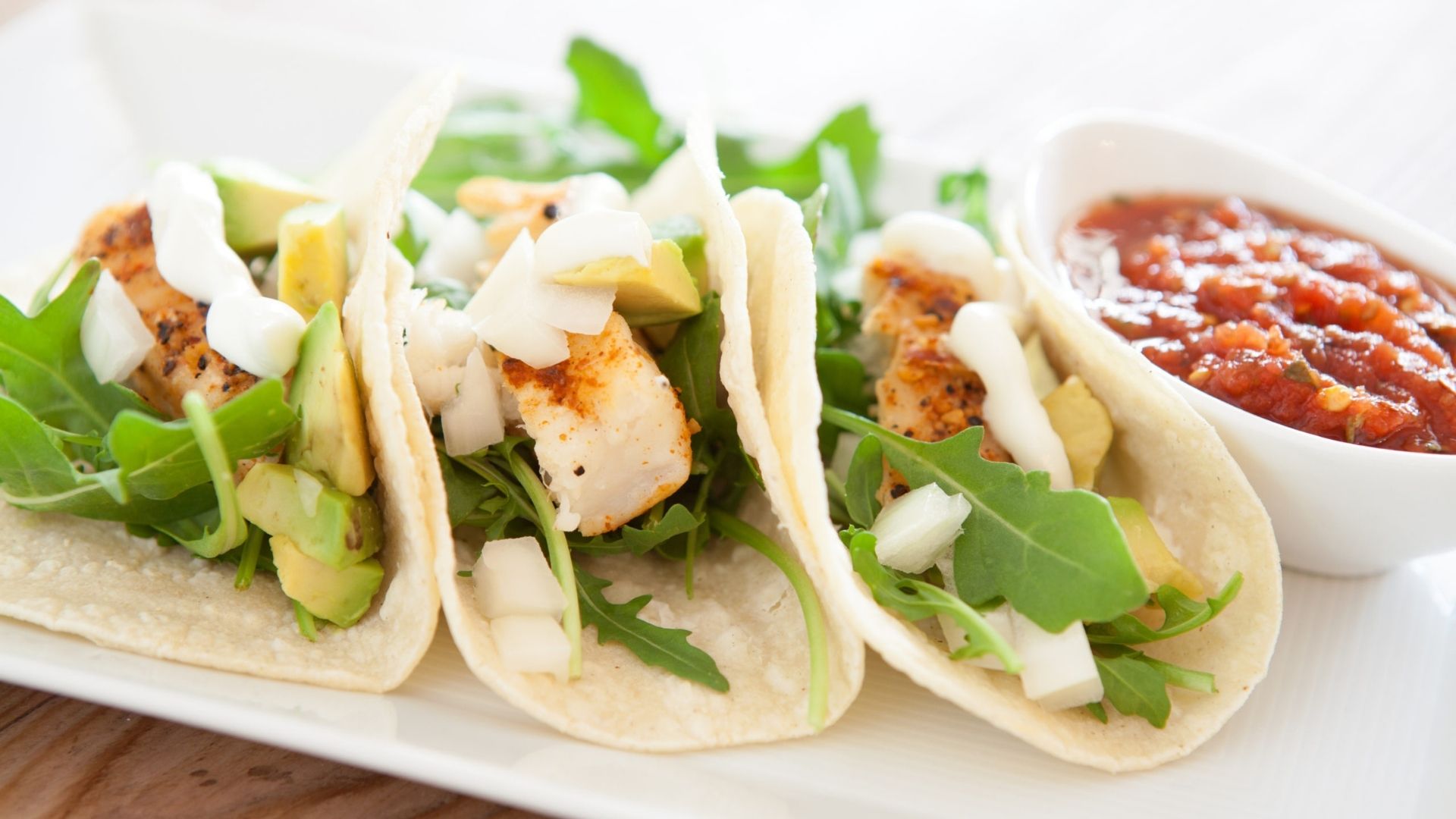 Naked Fish Tacos with Pacific Dover Sole