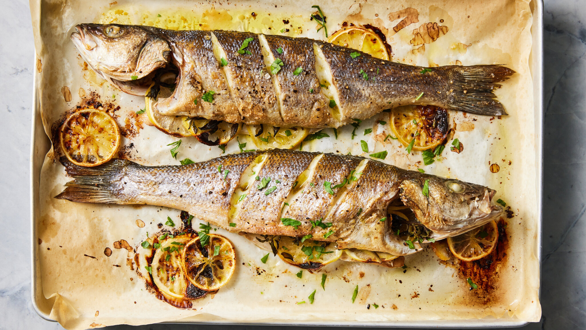 Whole Roasted Branzino (Bronzini)
